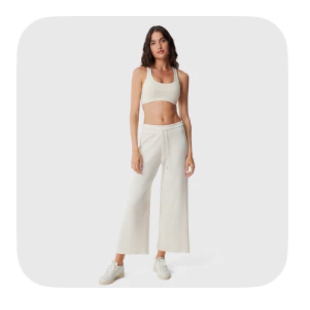 MATE the Label Organic Thermal Wide Leg Pant Size Small